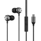 Type-C Wired Earbuds with Mic for iPhone and Samsung Comfortable Fit
