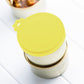 Silicone Dog Lick Mat with Spoon and Can Lid