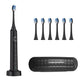 Electric Toothbrush Wireless Charging with 5 Modes 6 Brush Heads and Smart Timer