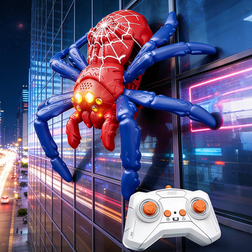 360 Degree Rotating Remote Control Wall Climbing Spider Toy