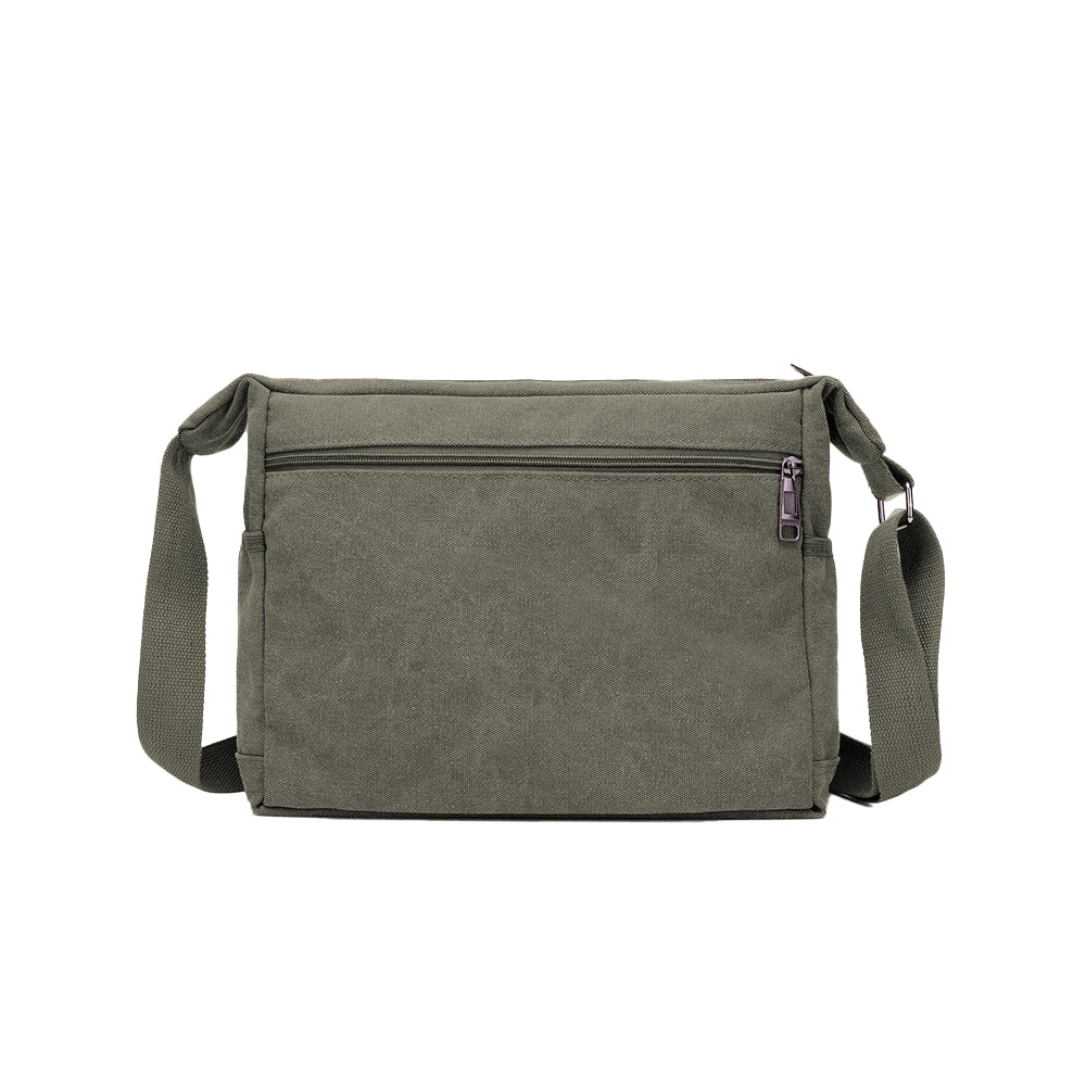 Men's Canvas Shoulder Messenger Bag Crossbody
