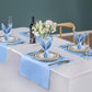 10 Pack Polyester Satin Dinner Napkins for Weddings Hotels Dining