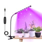 1 Head Indoor Clip LED Grow Light Growing Veg Flower 5W Plant Lamp