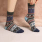 5 Pack Winter Warm Knit Socks Thick Soft Multicolor Free Size for Men and Women