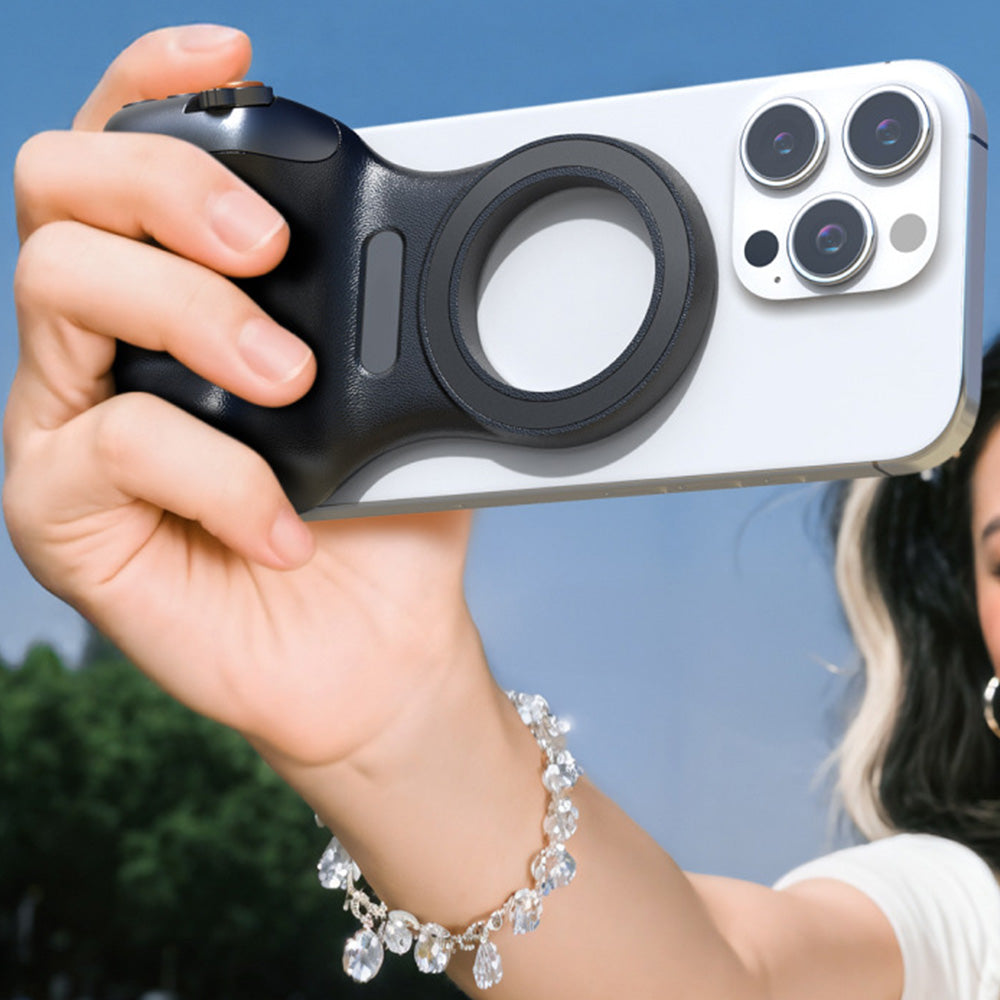 Phone Camera Grip with Selfie Light and Tripod for Photography TikTok