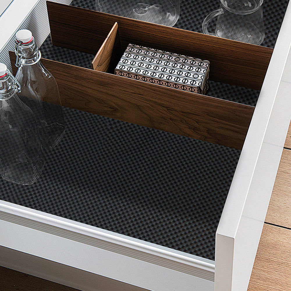 Non-Adhesive Drawer and Shelf Liner for Cabinet Wardrobe