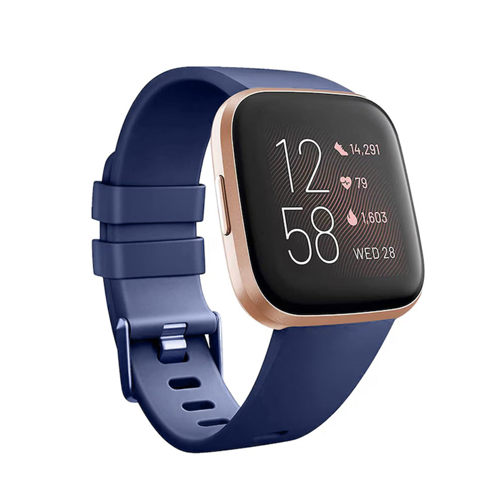 4Pcs Silicone Replacement Watch Band for Fitbit Versa Fitbit Versa 2 Fitbit Versa Lite