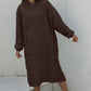 Reversible Faux Shearling Hooded Blanket