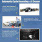 WiFi HD 1080P Night Vision Gravity Sensor Dash Cam-Front+ Inside Camera + Rear Camera