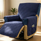 Water Resistant Quilted Recliner Chair Cover Anti-Slip Recliner Sofa Protector with Storage Pockets