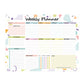 Weekly To Do List Notepad Undated Planner With 52 Sheets Weekly Planner
