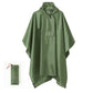 3 in 1 Portable Rain Poncho Waterproof Lightweight Emergency Raincoat with Pocket