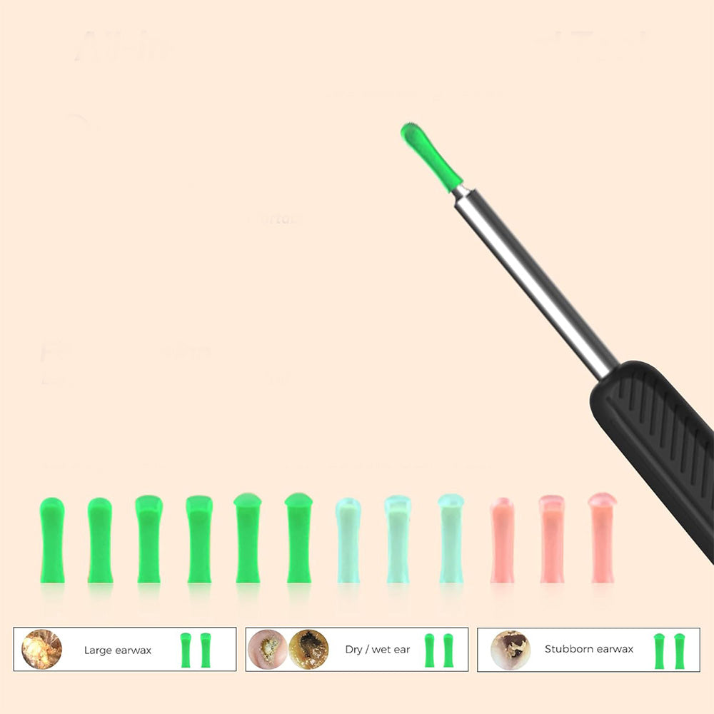 Ear Cleaner Ear Wax Remover Ear Camera Cleaning Removal Pick Tool Visual Scoop with Base