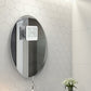 Digital Temperature Humidity Meter Water-Resistant Bathroom Alarm Clock