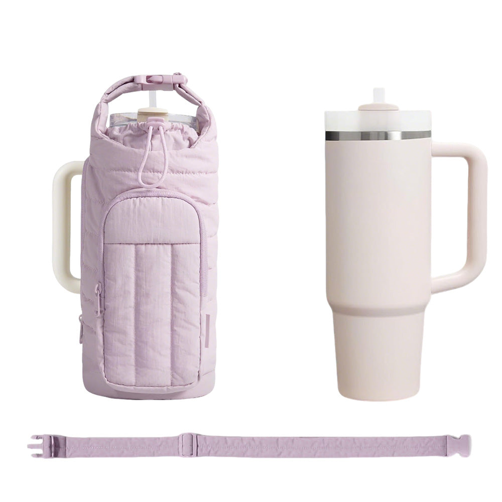 Water Bottle Holder Bag with Strap Crossbody Bag Gym Accessories