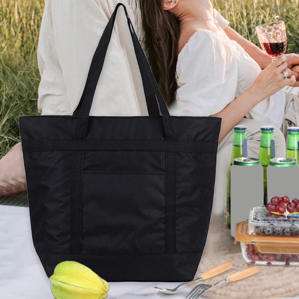 Insulated Lunch Bag Large 39L Thermal Cooler Tote for Picnic Beach Grocery