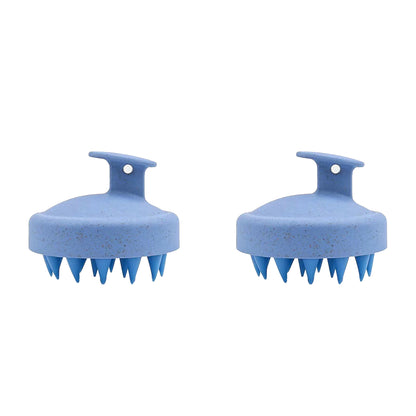 2Pcs Shampoo Brush Hair Scalp Massager Shower Comb for Scalp Exfoliator