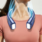 Neck Air Conditioner Wearable Personal Fan Neck Fan With Cooling Plate