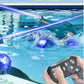 2.4GHz 4WD Amphibious Remote Control Stunt Car Boat with Water Gun Toy