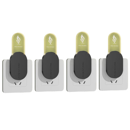 4Pcs Indoor Ultrasonic Mosquito Repeller with Night Light USB Powered Insect Repellent Plug