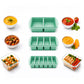 3 Pack Silicone Freezer Trays with Lids for Soup Sauce Meal Prep Storage