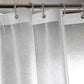 PEVA Thickened Shower Curtain Liner 180x180cm with Rustproof Grommets and Hooks
