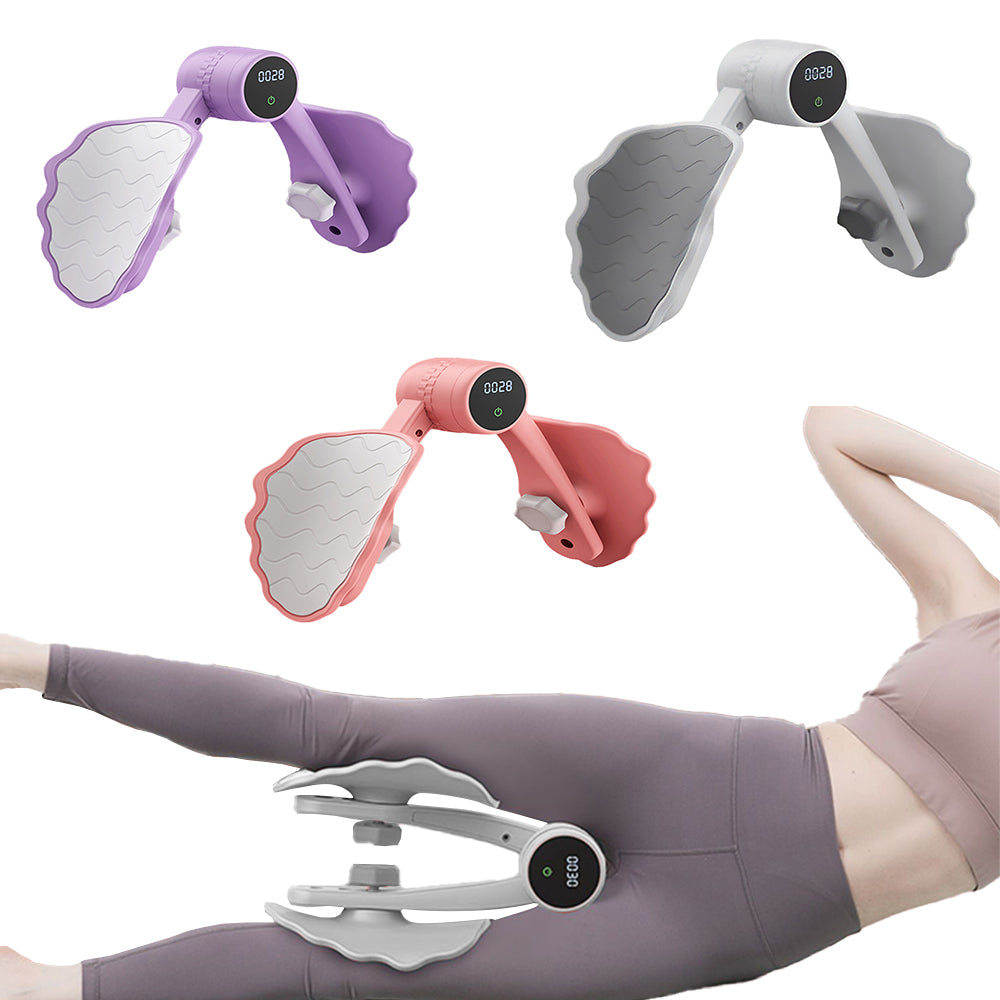 Digital Muscle Trainer Inner Thigh Exercise Equipment with Counter Pelvic Floor Strengthening Device for Women