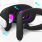 7-Piece Silicone Protective Case Set for Meta Quest 3S VR Headset Accessories