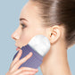 2Pcs Reusable Silicone Ice Facial Cube Massager Ice Roller-Black and Purple