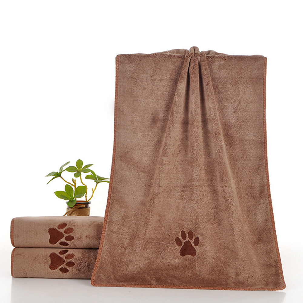 70x140cm Microfiber Pet Towel, Absorbent Drying Towel for Dogs, Lightweight Cloth for Home and Travel