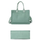 Tote Bag for Women With Compartments Canvas Crossbody Bags for Laptop Book