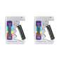 2Pcs Universal LCD Digital Battery Tester Battery Checker