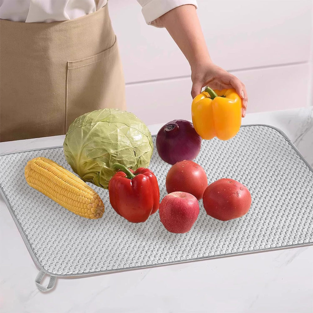 Microfiber Dish Drying Mat for Kitchen Counter