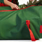 Handy Laundry Rolling Christmas Tree Storage Bag With Handle For Easy Transport-Green