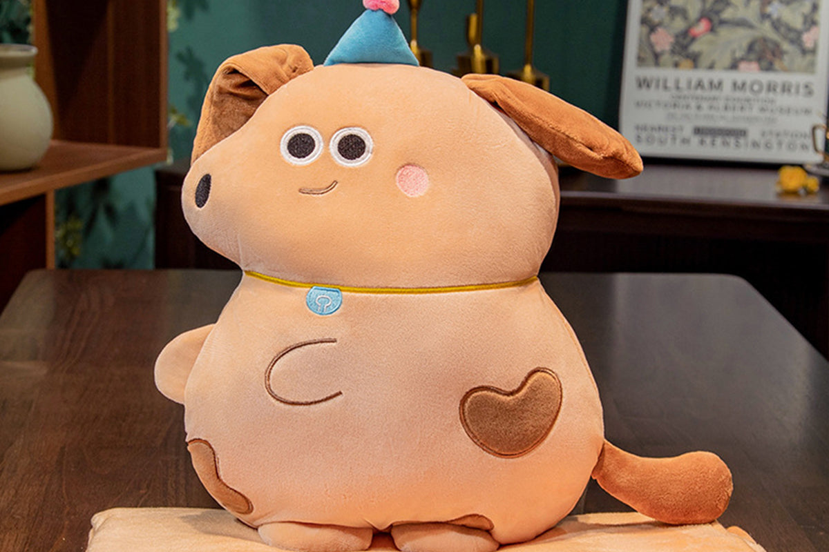 2-In-1 Cartoon Plushie Pillow Blanket