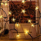Outdoor Solar String Flower Lights Fairy Lights for Garden and Christmas Decoration