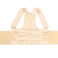 Posture Corrector Back Brace Adjustable Straightener for Improving Back Posture-Beige