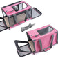 Pet Carrier for Large Cats Washable Dog Carrier Privacy Protection for Travel