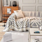 Boho Plaid Sofa Cover