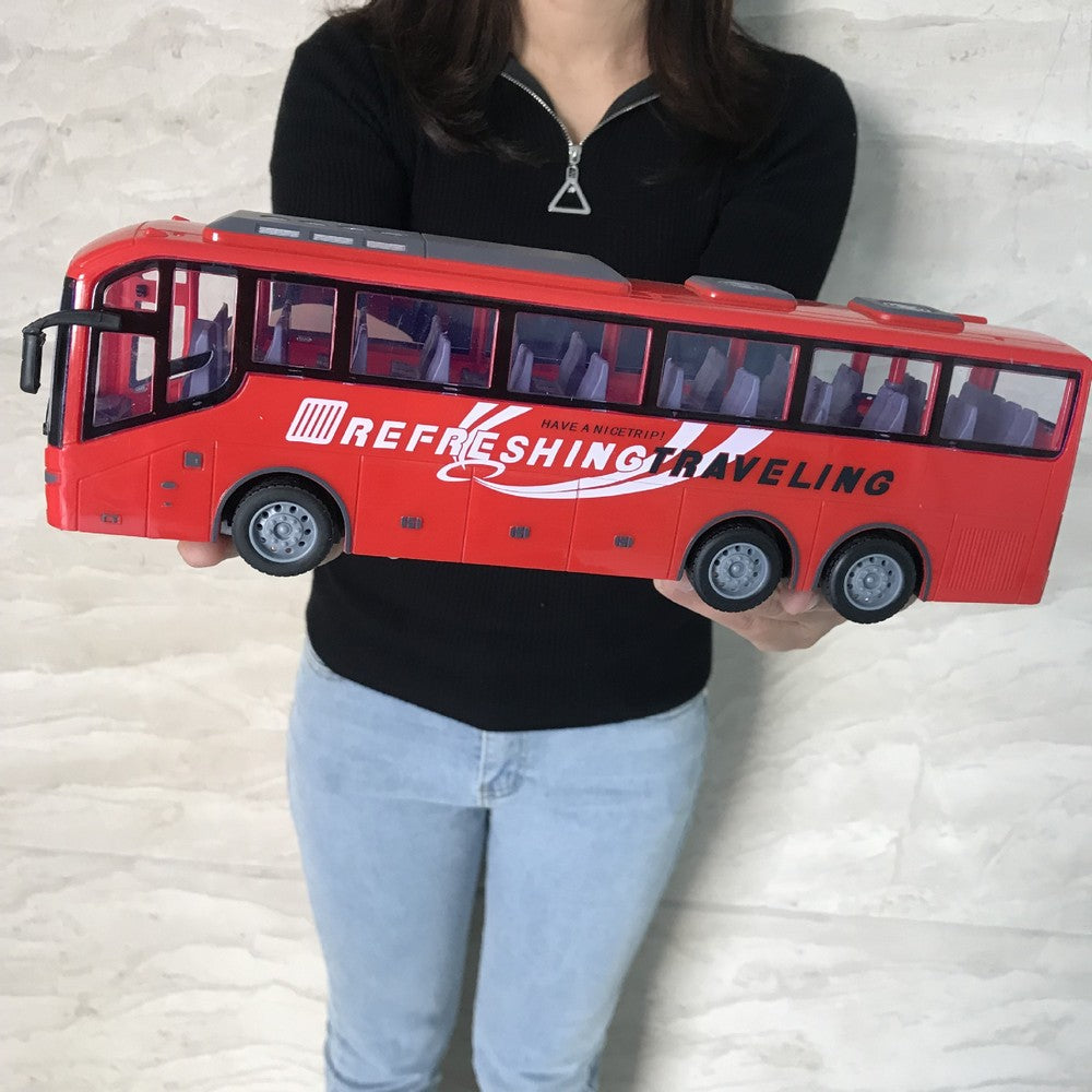 Remote Control Simulated Bus Toy with LED Light