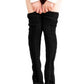 Womens Knitted Over Knee Socks for Fall and Winter Thick and Warm Long Stockings