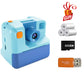 1080P Instant Print Camera Toy HD Selfie Digital Video Cameras with Print Papers and 32GB SD Card