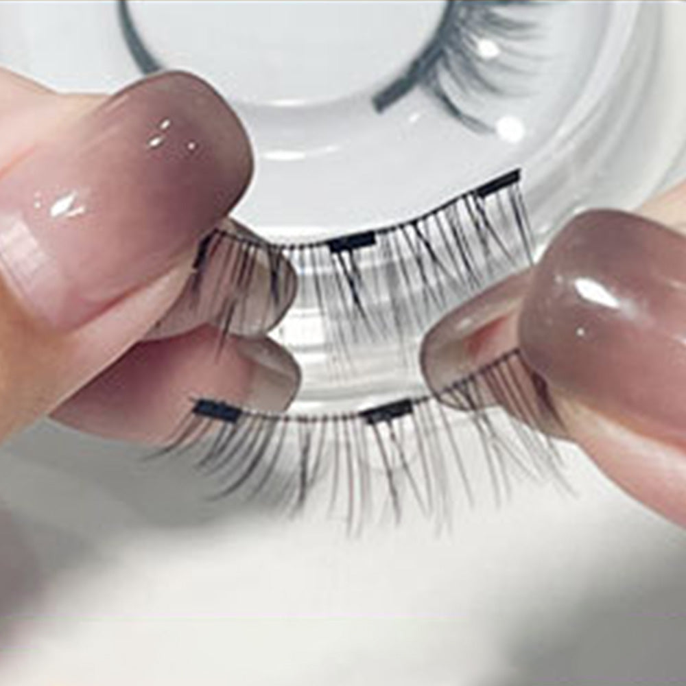 Eyelashes Kit With Clip Reusable Lashes Glue-Free False Lashes