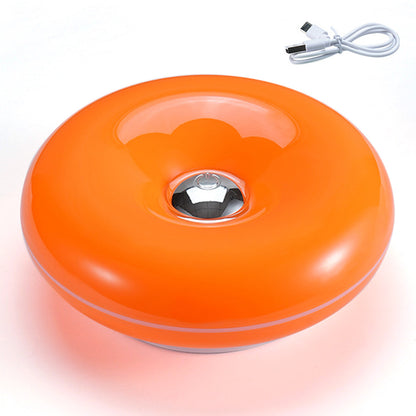 Rechargeable Donut Table and Wall Lamp with Touch Dimming