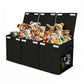 Foldable Toy Storage Organizer Box with Lid and Dividers