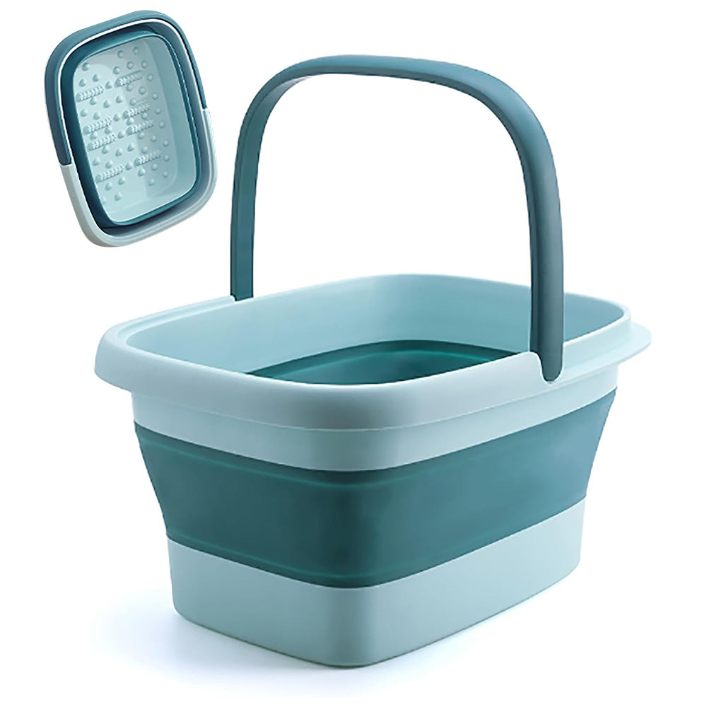 Collapsible Foot Bath Basin for Soaking Feet Foot Tub with Massage Acupoint