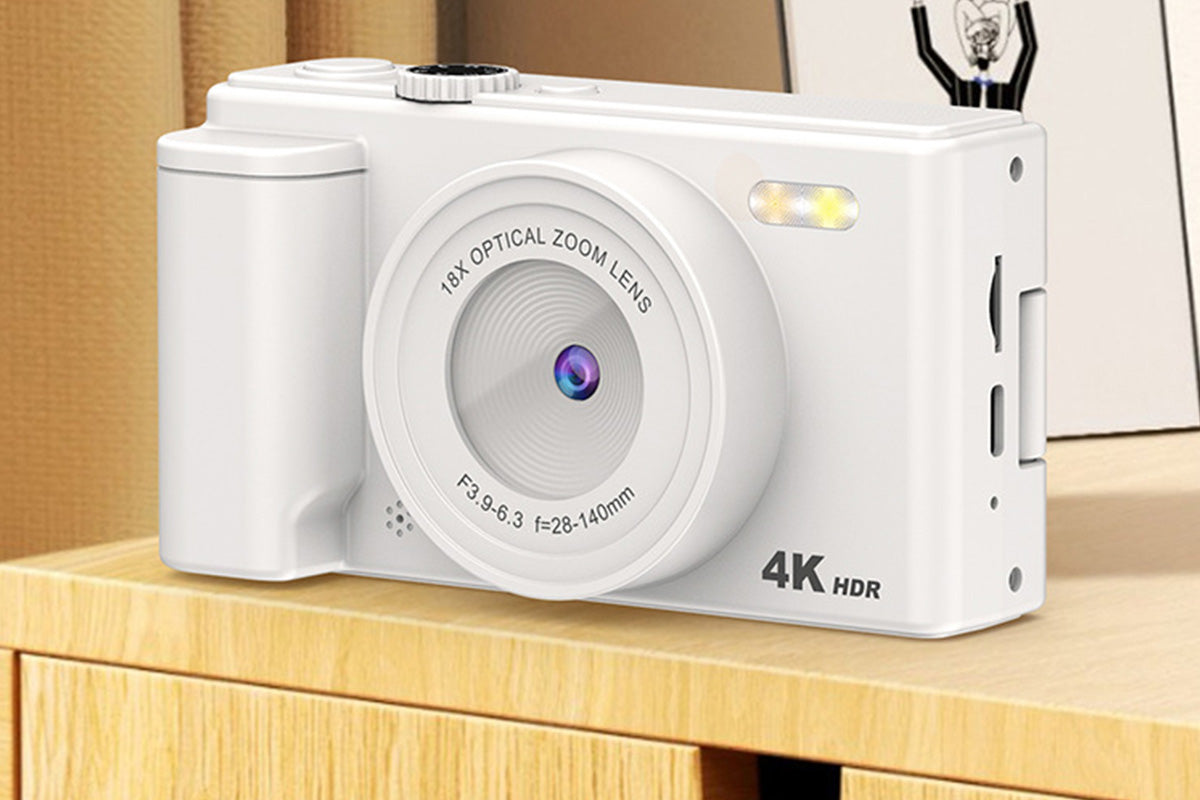 4K Digital Camera Flip Screen Autofocus for Vlogging and Photography Beginners