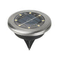 10 Pack Mini Solar Ground Lights for Garden and Pathway Warm Light