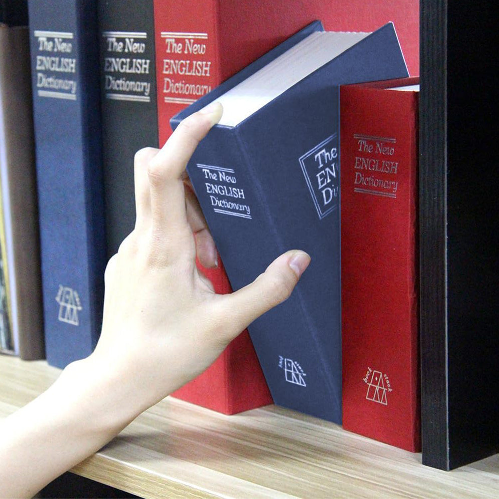 Fake Book Safe with Combination Lock Book Safe Lock Box for Cash Jewellery