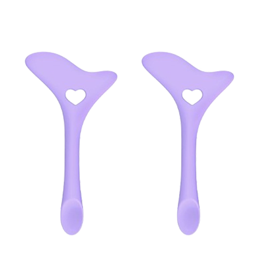 2Pcs Silicone Eye Liner Aid Washable Makeup Accessories